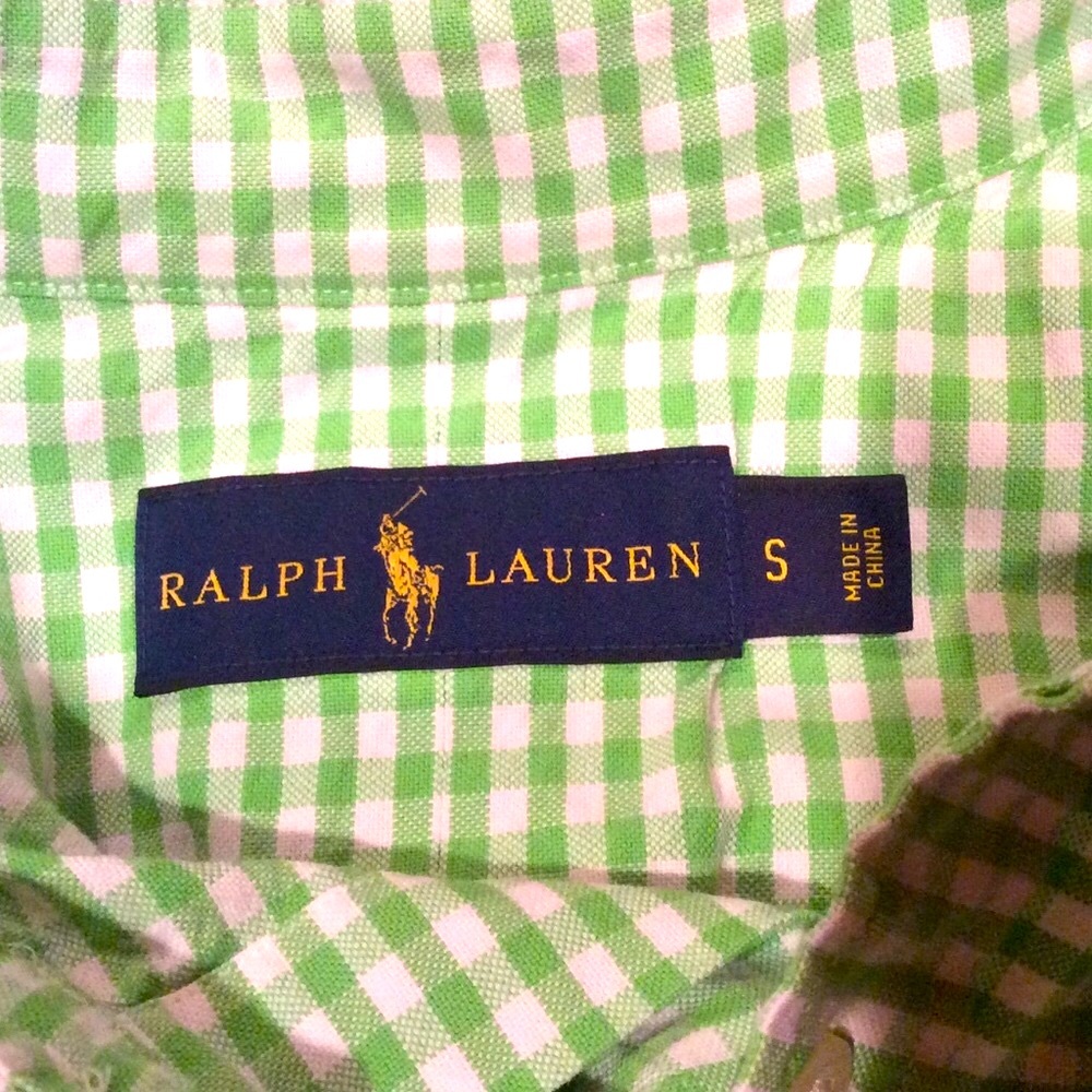 Host Pickpolo Green Checked Button Down - image 4